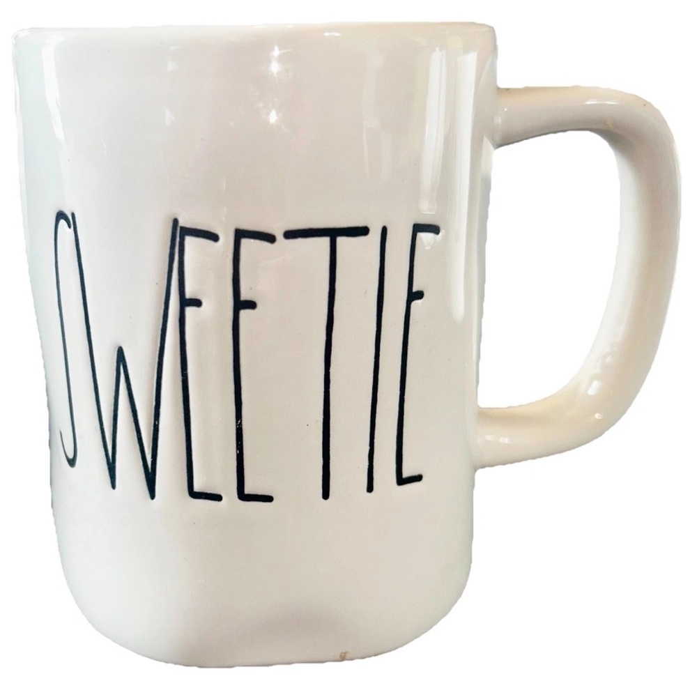 Rae Dunn White Mug- Sweetie